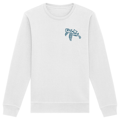 Lässig lustige Wasserschildkröte - Organic Basic Unisex Sweatshirt