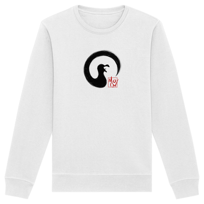Moin kreischende japanische Enso Möwe - Organic Basic Unisex Sweatshirt