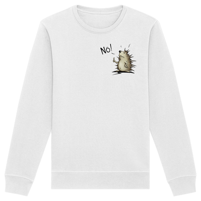 Nö! Grummeliger Igel - Organic Basic Unisex Sweatshirt
