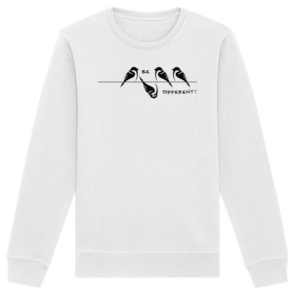 Sei anders, kleiner Spatz - Organic Basic Unisex Sweatshirt