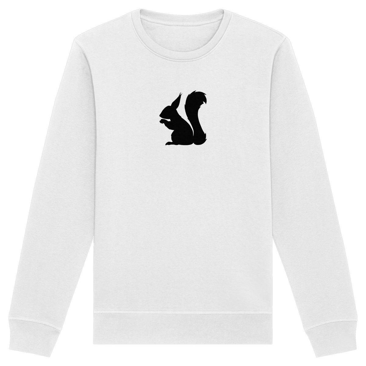 Eichhörnchen Silhouette - Organic Basic Unisex Sweatshirt