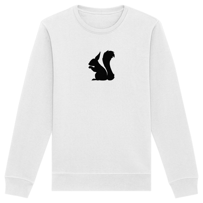 Eichhörnchen Silhouette - Organic Basic Unisex Sweatshirt