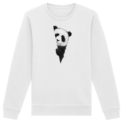 Panda Bär Illustration - Organic Basic Unisex Sweatshirt