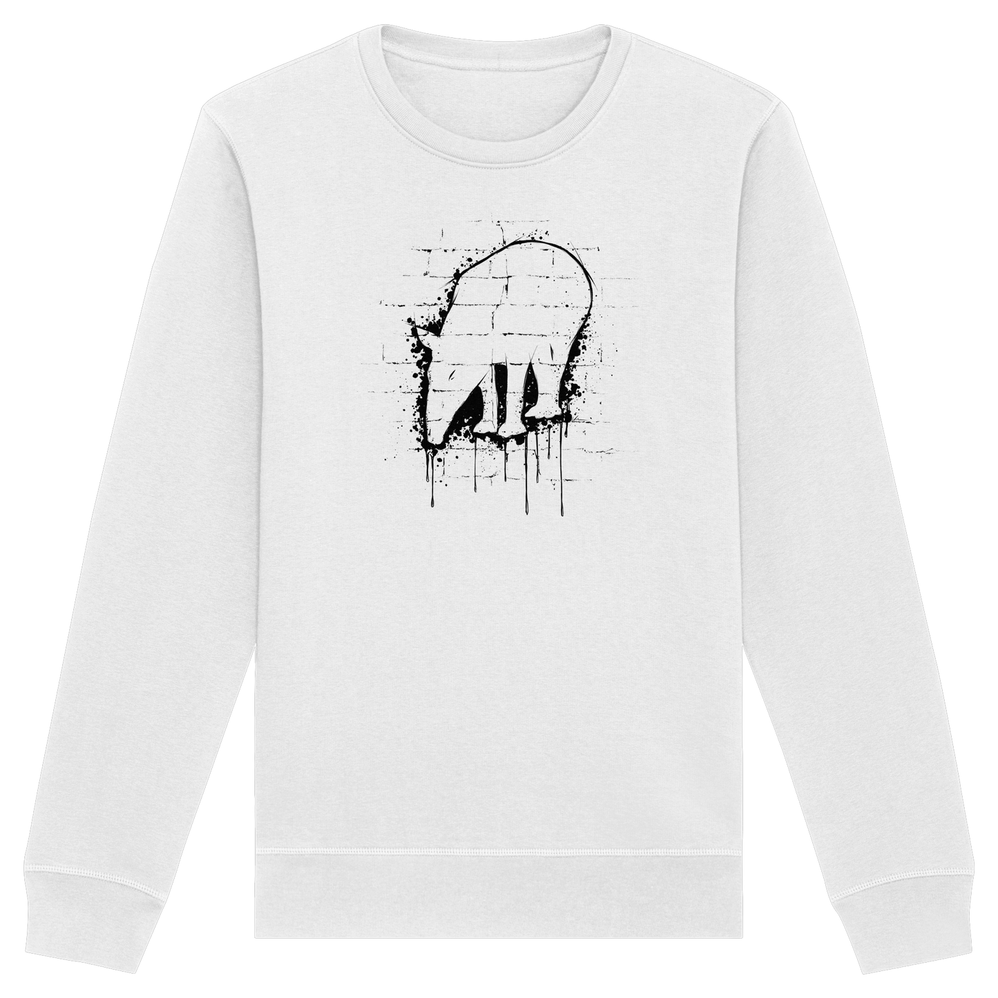 Urban Street Art Tapir Silhouette - Organic Basic Unisex Sweatshirt