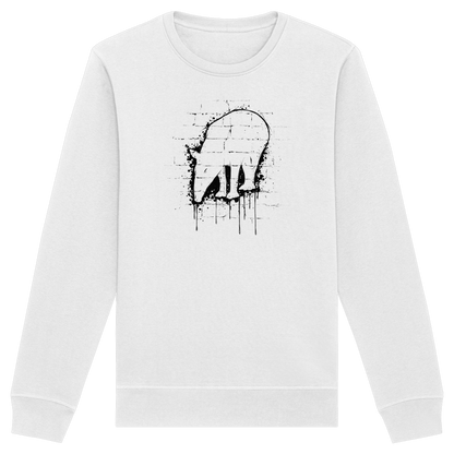 Urban Street Art Tapir Silhouette - Organic Basic Unisex Sweatshirt