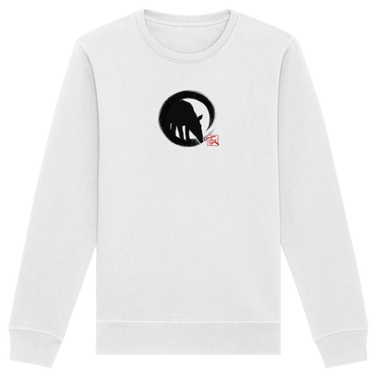 Zen Tapir im japanischen Enso Kreis - Organic Basic Unisex Sweatshirt