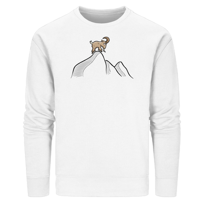 Ziegenbock in den Bergen - Organic Basic Unisex Sweatshirt