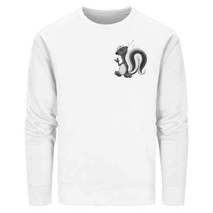 Lustig stinkiges Stinktier - Organic Basic Unisex Sweatshirt