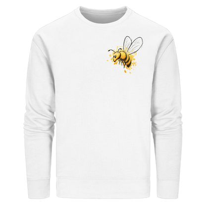 Lässige kleine Honig-Biene - Organic Basic Unisex Sweatshirt