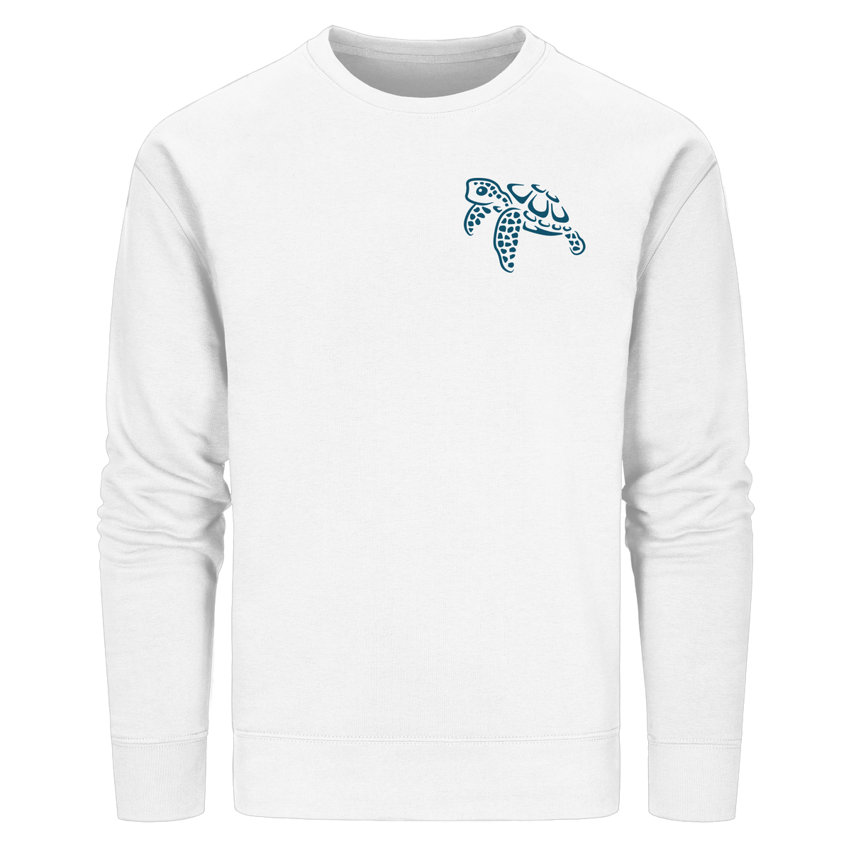 Lässig lustige Wasserschildkröte - Organic Basic Unisex Sweatshirt