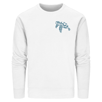 Lässig lustige Wasserschildkröte - Organic Basic Unisex Sweatshirt