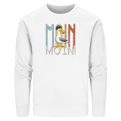 Moin Moin norddeutsche Möwe - Organic Basic Unisex Sweatshirt