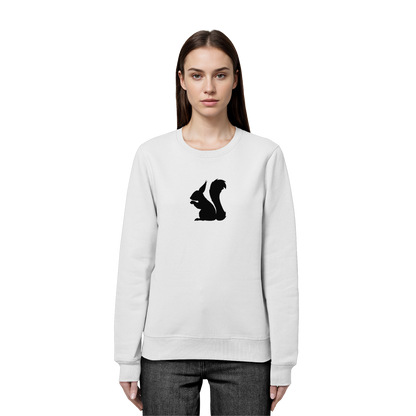 Eichhörnchen Silhouette - Organic Basic Unisex Sweatshirt
