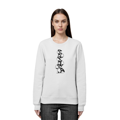 Lustiger Haufen aus Schabracken-Tapiren - Organic Basic Unisex Sweatshirt