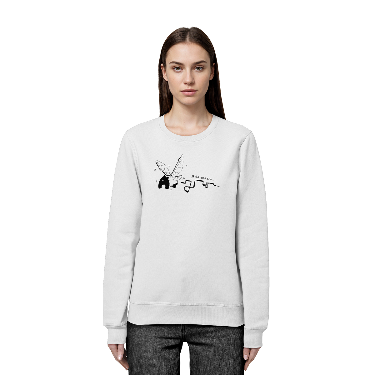 zauberhaft flatternde Tapir Fee - Organic Basic Unisex Sweatshirt