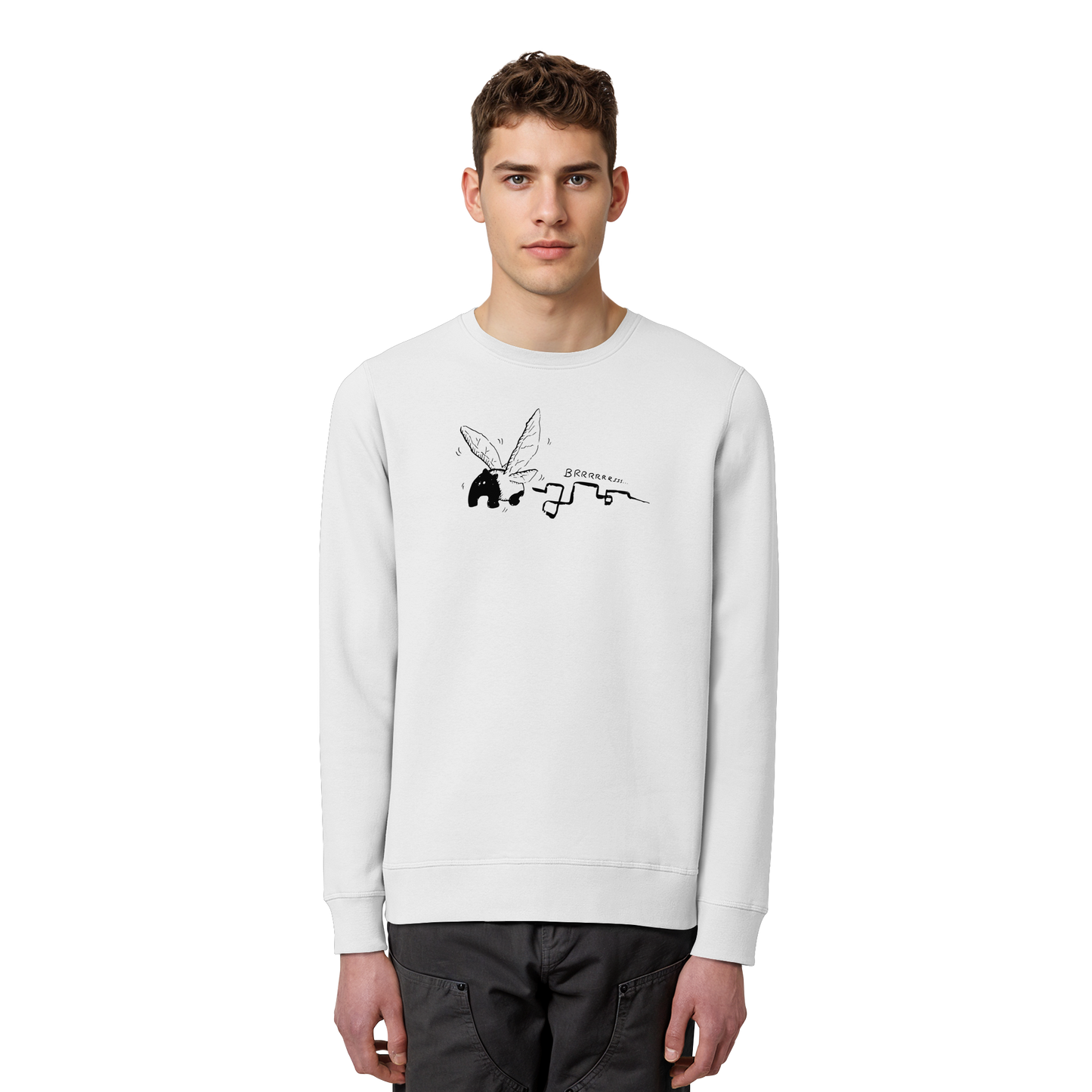 zauberhaft flatternde Tapir Fee - Organic Basic Unisex Sweatshirt