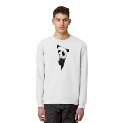 Panda Bär Illustration - Organic Basic Unisex Sweatshirt