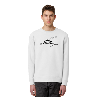 Drei kleine Tapir-Vögel - Organic Basic Unisex Sweatshirt