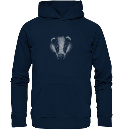 Kritzel-Kunst Dachs Illustration - Organic Hoodie