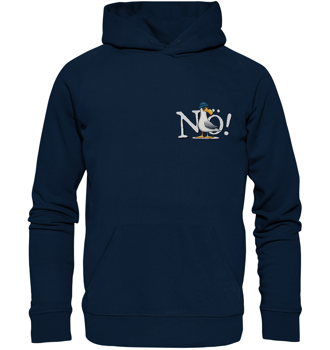 Nö Kein Bock Möwe - Organic Hoodie