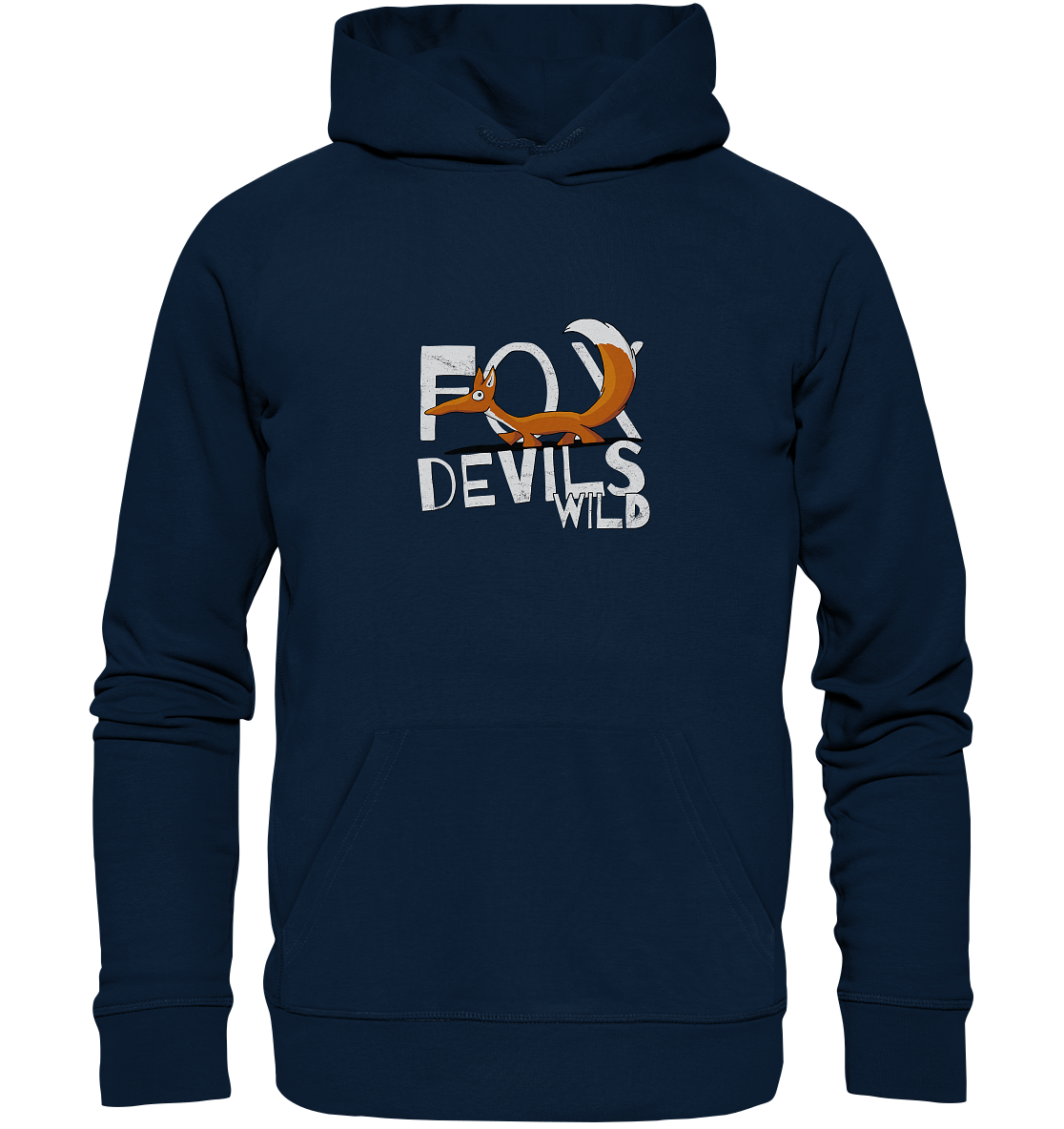 Fox-Devils-Wild Fuchs - Organic Hoodie