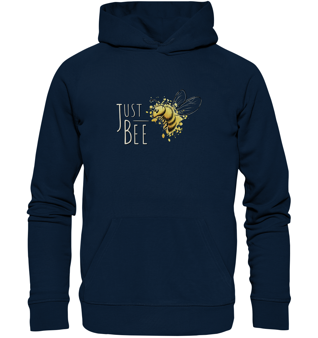 Just Bee, kleine Honig-Biene - Organic Hoodie