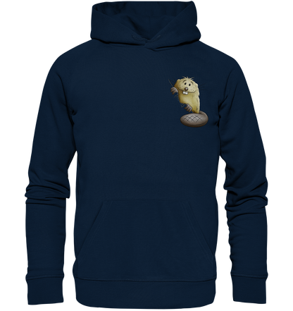 Lustiger frecher Biber - Organic Hoodie