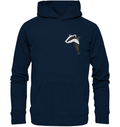 Lässiger Dachs Meister Grimbart - Organic Hoodie