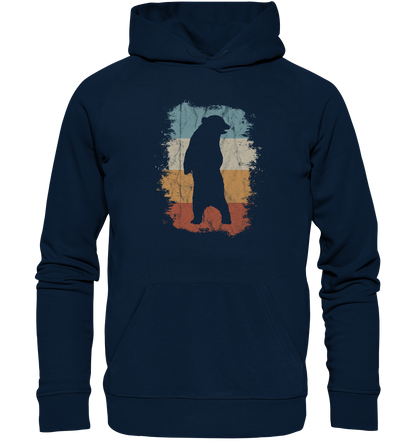Retro Bären-Silhouette - Organic Hoodie