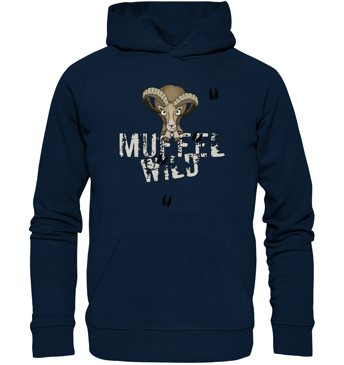 Muffel Wild Mufflon - Organic Hoodie