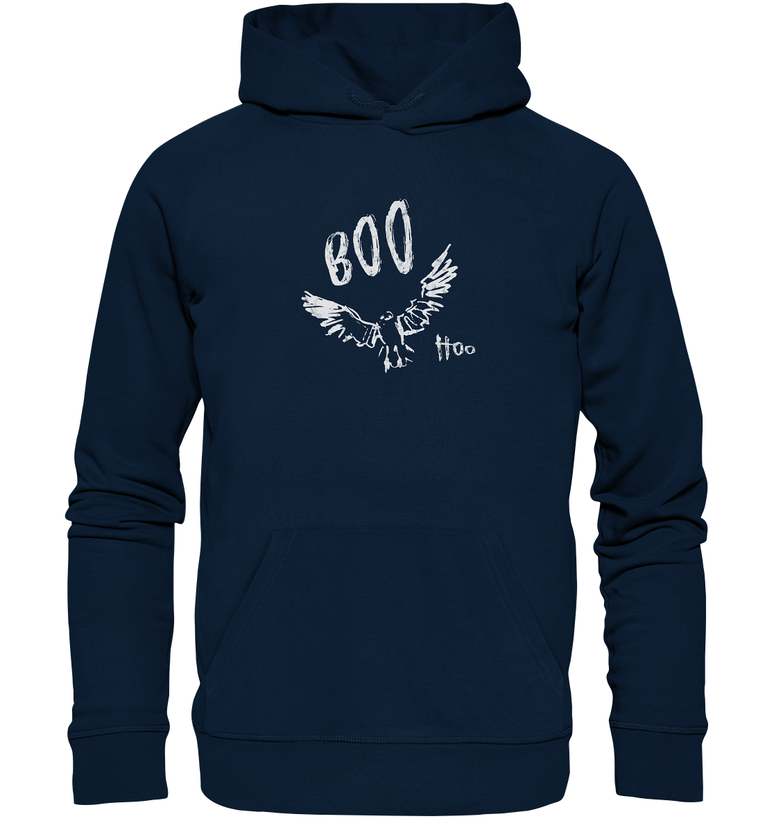 Boo Hoo! Fliegende Eule  - Organic Hoodie