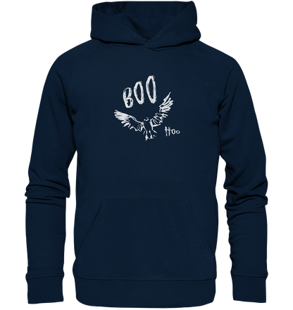 Boo Hoo! Fliegende Eule  - Organic Hoodie