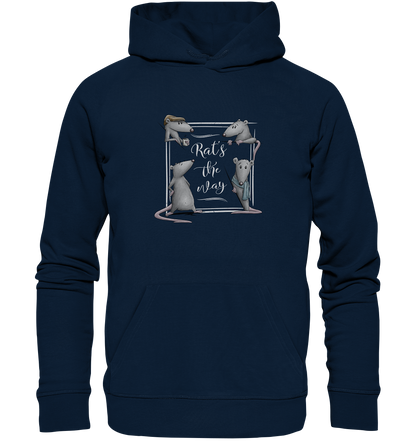 Rat’s The Way Kaffeehaus Ratten - Organic Hoodie