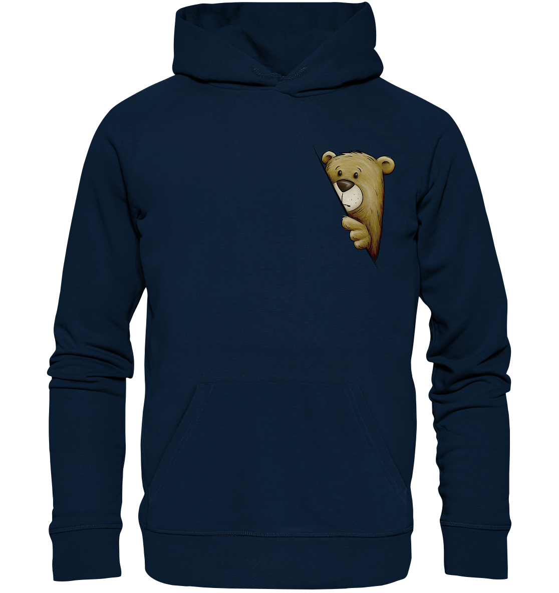Funky Bär Illustration - Organic Hoodie