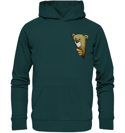 Funky Bär Illustration - Organic Hoodie