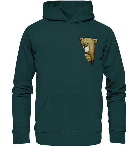 Funky Bär Illustration - Organic Hoodie