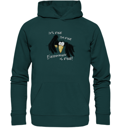 I’m Fine Rabe | Alles Gut Krähe - Organic Hoodie