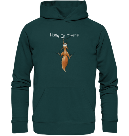 Hang In There | Lässiges Eichhörnchen - Organic Hoodie