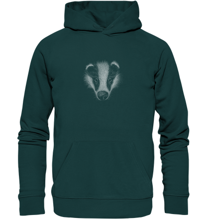 Kritzel-Kunst Dachs Illustration - Organic Hoodie
