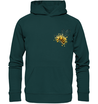Lässige kleine Honig-Biene - Organic Hoodie