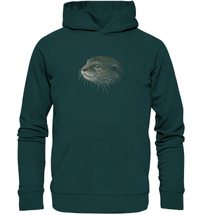 Otter Bleistift Zeichnung KritzelKunst - Organic Hoodie