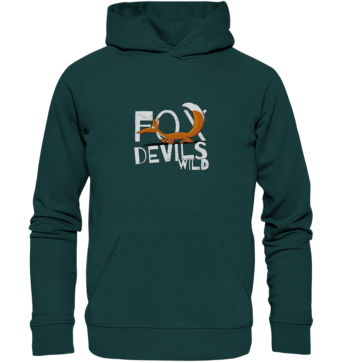 Fox-Devils-Wild Fuchs - Organic Hoodie