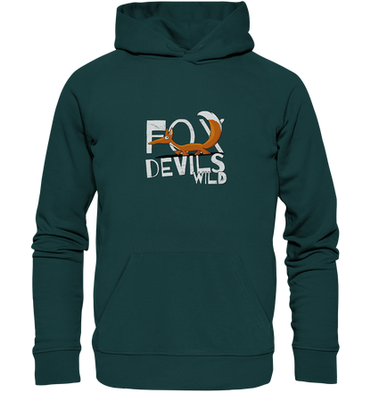 Fox-Devils-Wild Fuchs - Organic Hoodie