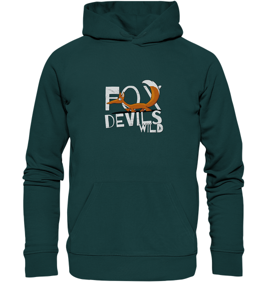 Fox-Devils-Wild Fuchs - Organic Hoodie