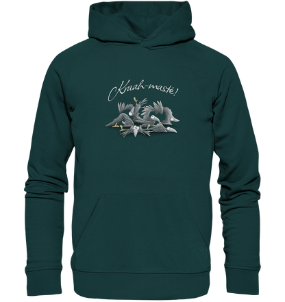Kraah-masté! Yoga Raben Krähen - Organic Hoodie