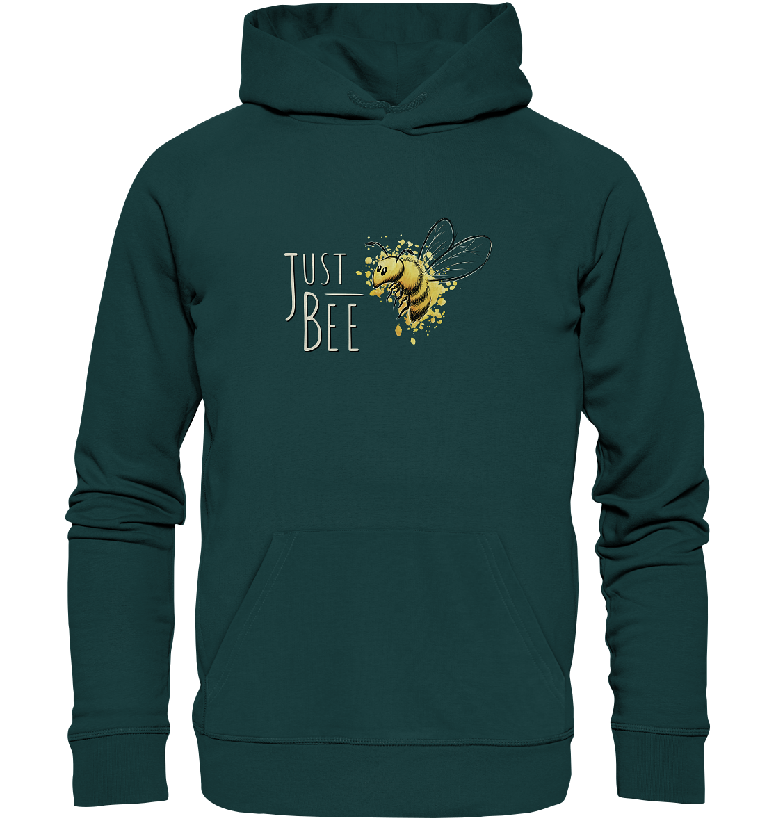 Just Bee, kleine Honig-Biene - Organic Hoodie