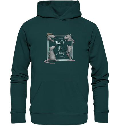 Rat’s The Way Kaffeehaus Ratten - Organic Hoodie