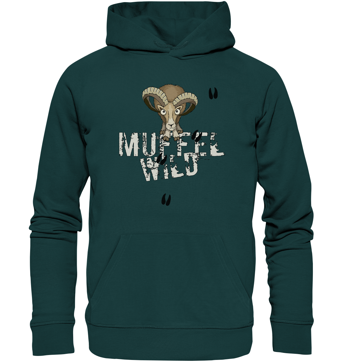 Muffel Wild Mufflon - Organic Hoodie