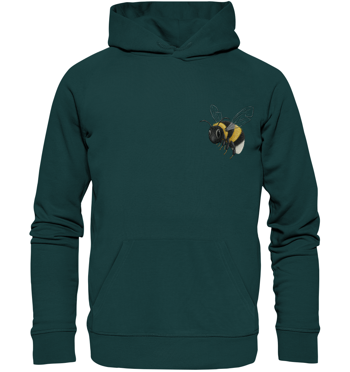 Kleine brummige Hummel - Organic Hoodie