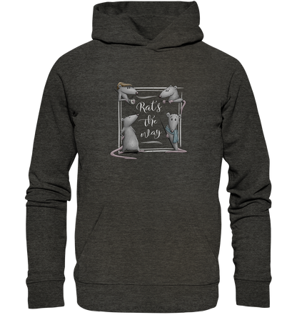 Rat’s The Way Kaffeehaus Ratten - Organic Hoodie